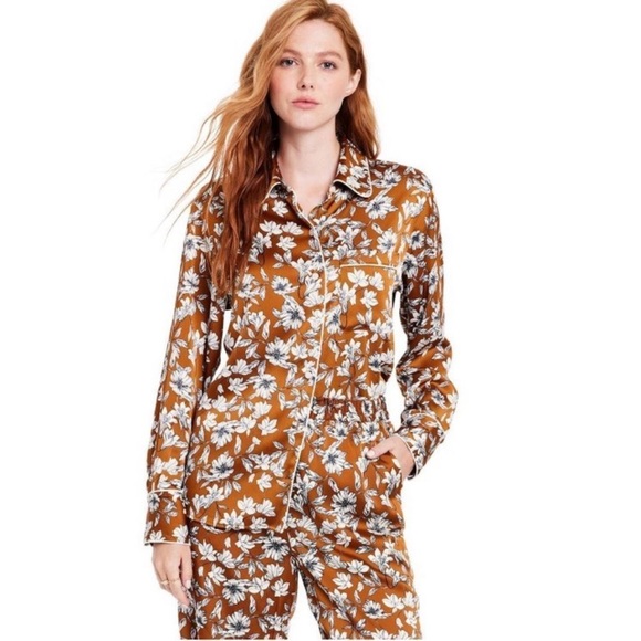 La Ligne Tops - La Ligne x Target Women’s Floral Button Front Blouse Size Medium